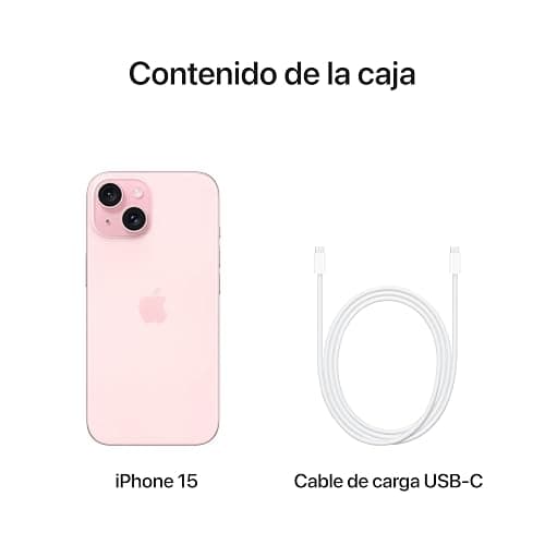 Apple iPhone 15 128GB - Rosa (Ricondizionato) thumbnail 6