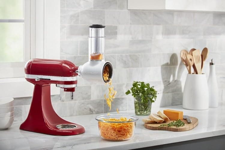 KitchenAid Stand Mixer Attachment, KSMVSA Fresh Prep Slicer/Shredder thumbnail 7