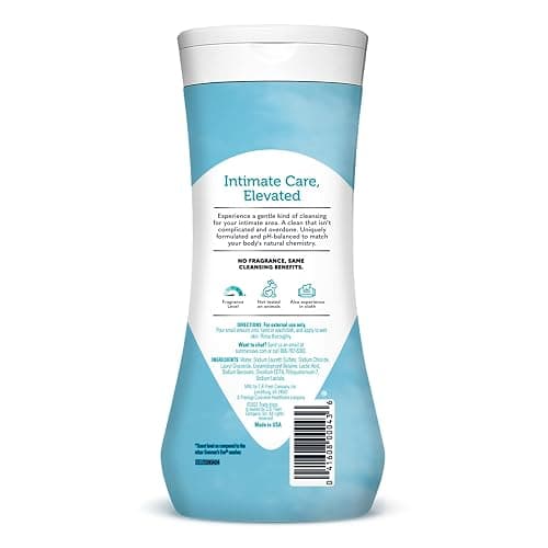 Summer's Eve Fragrance Free Gentle Daily All Over Feminine Body Wash, Removes Odor, Feminine Wash pH Balanced, 15 fl oz (Pack of 2) thumbnail 9
