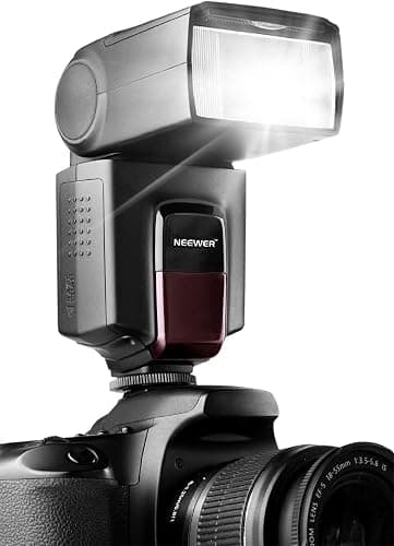 Neewer TT560 Flash Speedlite for Canon Sony Nikon Panasonic Olympus Pentax and Other DSLR Cameras, Digital Camera Speedlight with Standard Hot Shoe - for Canon Nikon Sony thumbnail 2