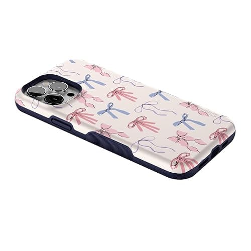 Casely iPhone 13 Pro Max Case | Coquette Girlie | Pastel Bows | Compatible with MagSafe | Bold Protective Design thumbnail 7
