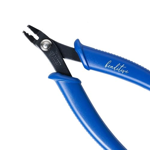 Beaditive Bead Crimping Plier for 2mm & 3mm Beads and Tubes | 5-Inch (Blue) thumbnail 5