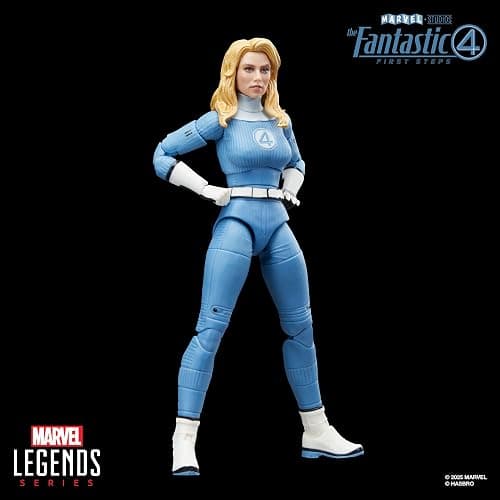 Marvel Legends Series Marvel's Invisible Woman, The Fantastic Four: First Steps Sue Storm Movie Collectible 6 Inch Action Figure Toy thumbnail 7
