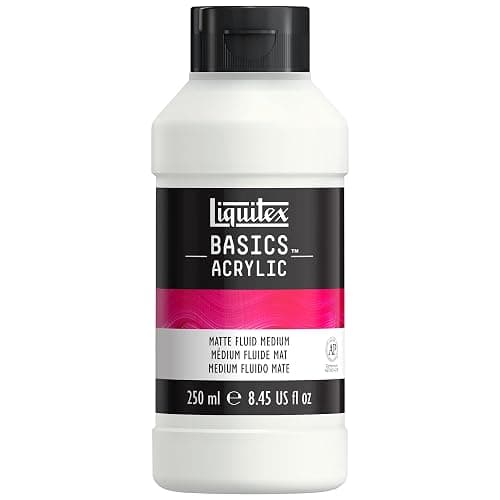 Liquitex Additif Acrylique Basics Médium Fluide Mat Bouteille 250ml - Image 1