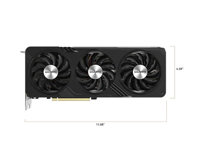 GIGABYTE Radeon RX 7600 XT Gaming OC 16G Graphics Card, 3X WINDFORCE Fans 16GB 128-bit GDDR6, GV-R76XTGAMING OC-16GD Video Card thumbnail 6