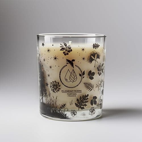 Bougie Parfumée 200 Grammes, 50 Heures Parfum Chocolat Noir thumbnail 4