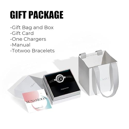Single Touch Bracelet for Couples, Light up & Vibration for Love Couples | Long Distance Relationship Gift for Girlfriend, Mother-Daughter, Sisters,Women's Fashion Smart Jewelry,Must Stay Connected Bluetooth Bracelet, TOTWOO APP Set Up Pairing Jewelry thumbnail 6