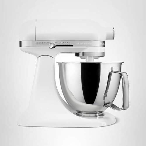 KitchenAid Artisan Mini 3.5 Quart Tilt-Head Stand Mixer - KSM3316X - White thumbnail 9
