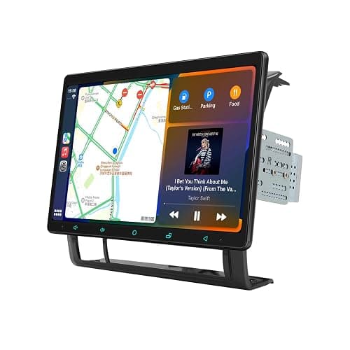 Joying Car Radio 11.6 Inch for Toyota Tacoma Stereo 2005-2015 Plug and Play Head Unit 1920 x 1080 with Wireless Carplay Android Auto 8GB+128GB Support SWC, Split Screen, 48-Band EQ(JY-TZ116N8) - 2005-2012 Without JBL - Image 1