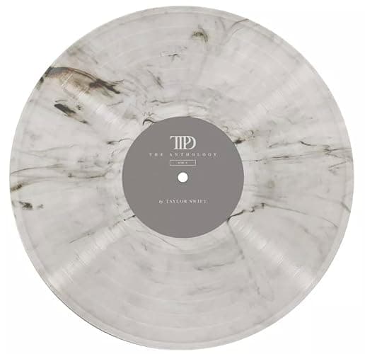 Taylor Swift The Tortured Poets Department The Anthology Grey Marbled Version + 4 Acoustic Bonus Songs W/ Never Before Seen Poster Inside! thumbnail 3