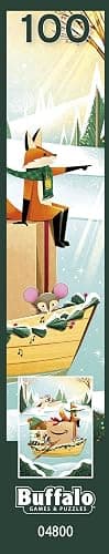 Amazon Holiday Puzzle - 100 Piece Jigsaw Puzzle from Buffalo Games - Forest Friends Adventure - Family Game Night Puzzle Fun - Finished Size is 15 x 11 thumbnail 6