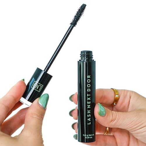 Lash Next Door Water Resistant Mascara Black Volume and Length - No Clump Volumizing Mascara for Thickening and Lengthening - Smudge Proof Lashes by Brooklyn and Bailey (1 Pack) thumbnail 4