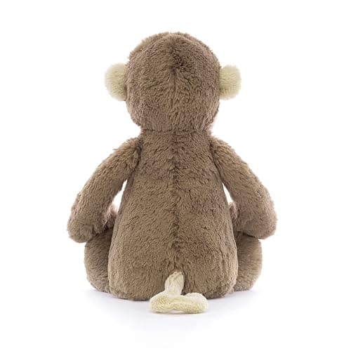 Jellycat Bashful Monkey Stuffed Animal, Medium 12 inches - Monkey Plush Toy - Classic Children's Gift thumbnail 5