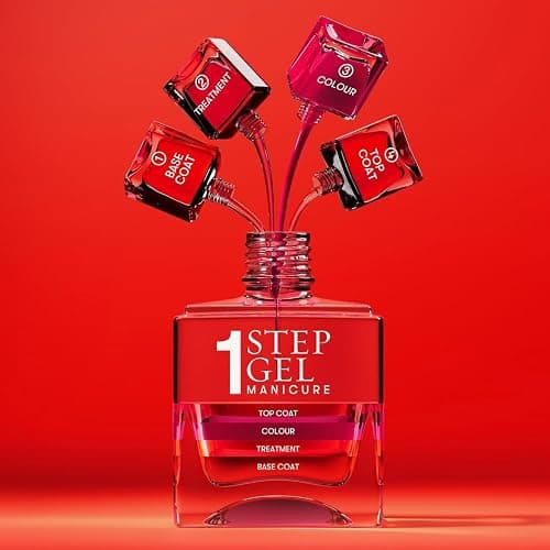 Nails.INC It's Topless Addison Iridescent Pink Gel-Like Nail Polish | Iridescent rosy pink gel nail polish stays glossy and long-lasting for 6 days. Ideal for manis, gifting, and glam nights. thumbnail 8