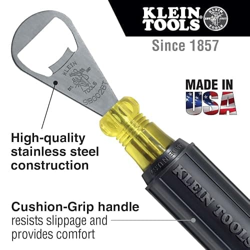 Klein Tools 98002BT Klein Bottle Opener, Made in USA thumbnail 3