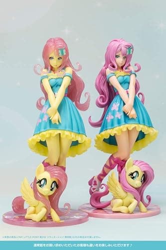 Kotobukiya My Little Pony: Fluttershy (Limited Color Variant Edition) Bishoujo Statue, Multicolor thumbnail 11