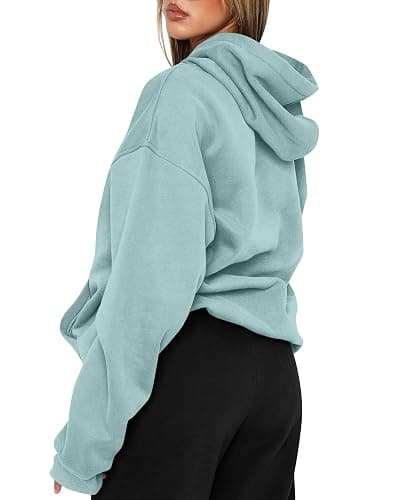 TICTICMIMI Women's Hoodies Sweatshirts Cute Long Sleeve Tops Loose Fleece Pullover Shirts with Pocket thumbnail 5