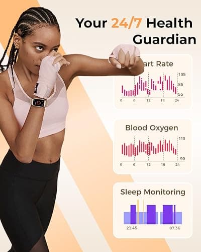 paybay Fitness Tracker Watch for Men Women, Activity Tracker for iPhone and Android with Step Counter, Calorie, Sleep Monitor, 110+ Sports Modes, IP68 Waterproof Smartwatch (Minimalist, Gold, 1.57) thumbnail 2