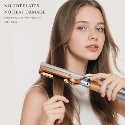 SAZIKA Airflow Attachment for Dyson Airwrap Styler, Nozzles Attachment Smooth Hair Style with Less Damage and Breakage for Dyson Airwrap HS01 HS05 HS08 Copper thumbnail 3