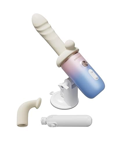 LOVENSE Spinel Thrusting Dildo, Vibrating&Heating Dildo Machine App Remote Control Couples Sex Toy High-Speed G-Spot&Clit Vibrator Dual Stimulation Adjustable Suction Cup for Hands-Free Pleasure - Image 1