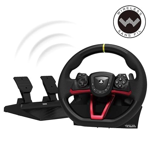 HORI Wireless Racing Wheel Apex for Playstation 5, PlayStation 4 and Windows 11/10 thumbnail 2