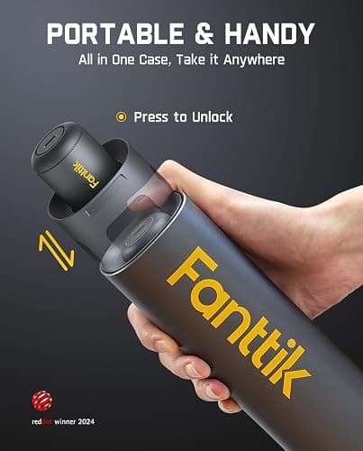 Fanttik S1 Pro Electric Screwdriver, Power Screwdriver with16 S2 Steel Bits, 3 Torque Settings, Max 6 N.m, 2000mAh Battery, LED Light & 1/4''Hex, Ideal Tool for Furniture & Gaming PC thumbnail 6