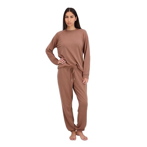 Blush by Us Angels 2 Piece Jogger Lounge Set for Women | Women's Travel Sweatsuit - Lightweight, Cozy Loungewear - Image 1