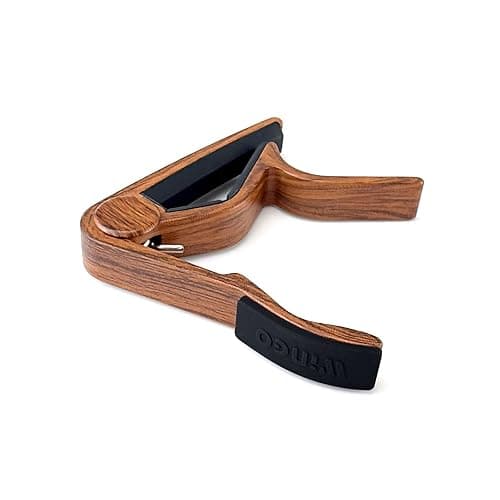 WINGO Pro Ukulele Capo for Soprano Concert Baritone,Rosewood. thumbnail 3