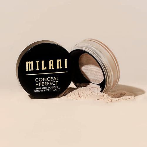 Milani Conceal + Perfect Blur Out Setting Powder Talc-Free -Translucent | Lightweight, Talc-Free Powder Blurs Skin And Works Across All Skin Tones. Vegan & Cruelty-Free. Made In Italy. thumbnail 6