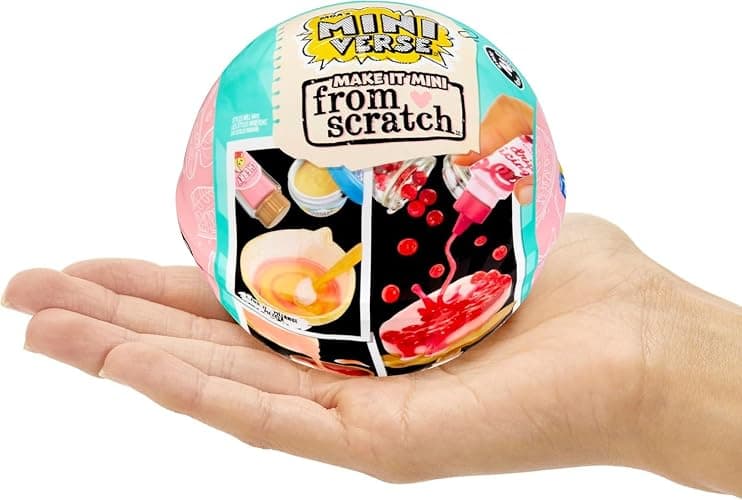 MGA's Miniverse Make It Mini from Scratch Series 2 (2-Pack), Mini Collectibles, Mystery Blind Packaging, Miniature, DIY, Replica Food, Air Dry, NOT Edible, Collectors, Gifts, 8+ thumbnail 3