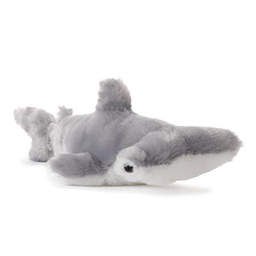 The Petting Zoo Hammerhead Shark Stuffed Animal Plushie, Gifts for Kids, Scoopz Animals, Shark Plush Toy, 10 inches thumbnail 3
