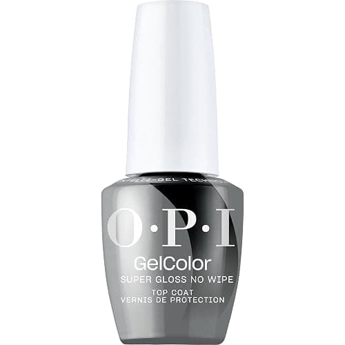 OPI GelColor Base & Top Coats | Strong Adhesion, High Shine & Matte Finish for LED Cure Gel Nail Polish | Protects Color & Nail Art | Prevents Discoloration or Chipping | Vegan & HEMA Free | 0.5 Fl Oz - Image 1
