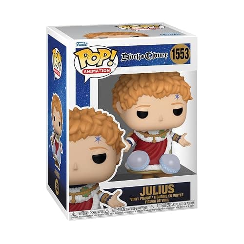 Funko POP! Animation: Black Clover - Julius Novachrono - Collectable Vinyl Figure - Gift Idea - Official Merchandise - for Kids & Adults - Anime Fans - Model Figure for Collectors and Display - Image 1