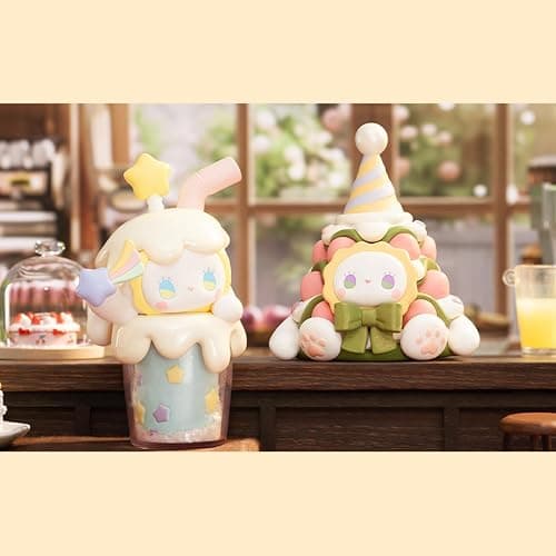 Emma Coffee Shop Series Blind Box Action Figures Mystery Box Cute Random Toys Birthday Gifts Christmas Collectible Toy for Desktop Ornaments,1PC thumbnail 7