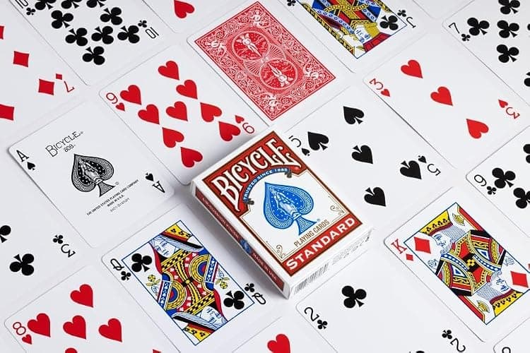 Bicycle Rider Back Playing Cards, Standard Index, Red & Black Decks of Cards, Premium Poker Cards for Blackjack, Casino Games & Family Game Night, 2 Count (Pack of 1) thumbnail 4