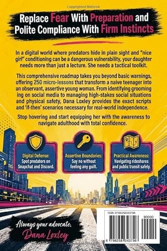 The All-In-One Guide To Raise Street-Smart Teen Girls: 250 Practical Lessons To Navigate Danger, Peer Pressure & Social Media While Building ... & Independence (Safety Books for Teens) thumbnail 2