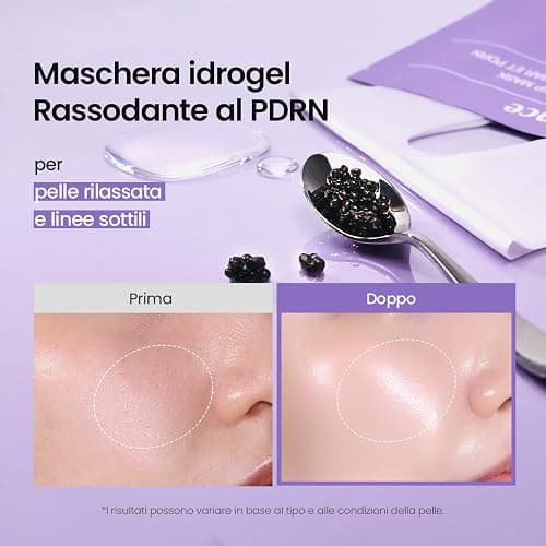 BIODANCE Caviar PDRN Real Deep Face Mask 4 Pcs | Hydrogel Overnight Mask | Skin Firming, Radiance, Enhancing Skin Recovery | Korean Face Mask for Glass Skin | Korean Skincare, Easter Gifts thumbnail 3