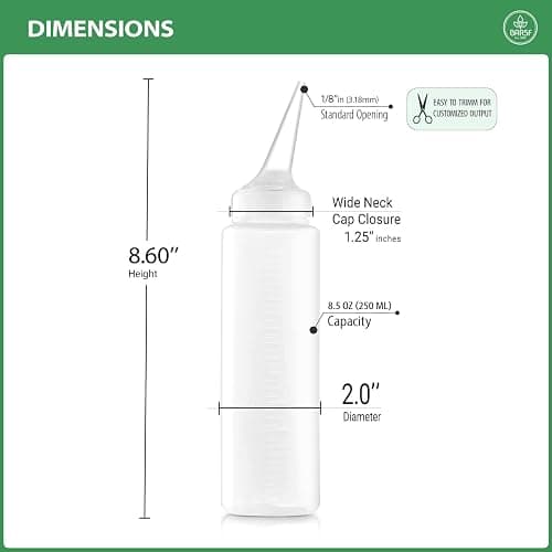 Bar5F Applicator Bottle with Angled Tip 8.5 ounce (Pack of 3) thumbnail 2