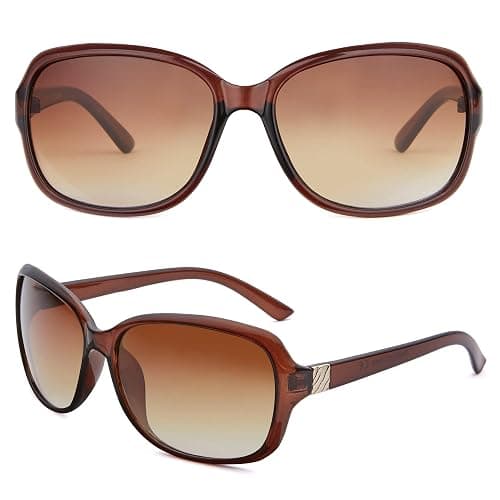 Madison Avenue 2 Pack Classic Vintage Sunglasses for Women, Fashion Sun Glasses with UV400 Protection thumbnail 3
