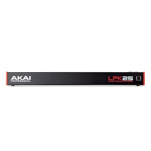 Akai Professional LPK25 - USB MIDI Keyboard Controller with 25 Responsive Synth Keys for Mac and PC, Arpeggiator and Music Production Software,black thumbnail 12