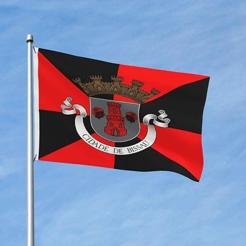 Double-Sided Bandeira Bissau Flag 3x5 Ft Outdoor Decorative Banner 2 Brass Grommets Flags Durable Polyester Home Decor thumbnail 4