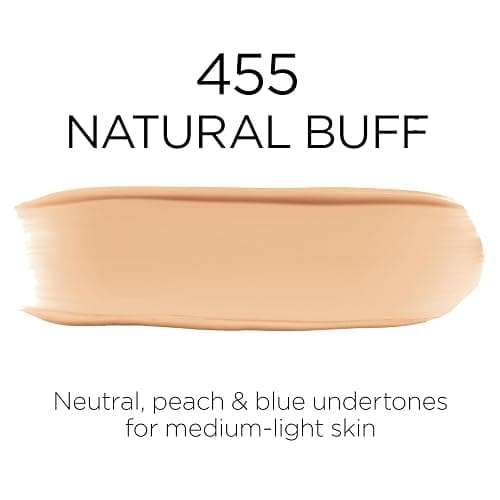L'Oreal Paris Makeup Infallible Up to 32 Hour Fresh Wear Lightweight Foundation, 455 Natural Buff, 1 Fl Oz, Packaging May Vary thumbnail 7