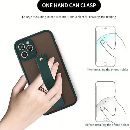 1PC Wristband Finger Ring Grip Stand Holder for Xiaomi Huawei for iPhone for Samsung Tablet Mobile, White thumbnail 7