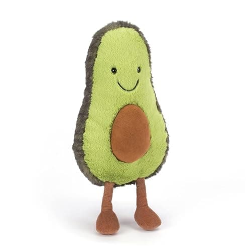 Jellycat Amuseables Avocado Stuffed Toy, Medium 12 inches - Vegetable Plush - Fun Gift Idea thumbnail 6