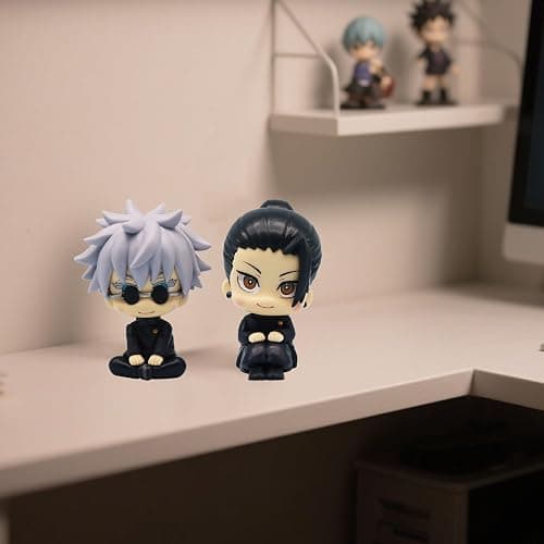 Elie&Eason Gojo Figure Statue, Geto Suguru Figurines,  thumbnail 2