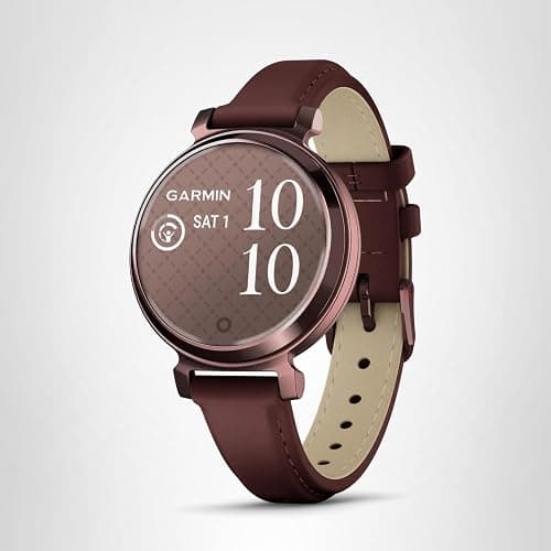 Garmin Lily 2, Small and Stylish Smartwatch, Hidden Display, Patterned Lens, Up to 5 Days Battery Life, Mulberry thumbnail 7