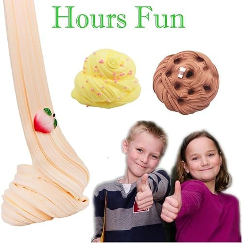 Butter Slime Kit 11 Pack Party Favors for Kids, Colorful Stress Relief Toy for Girls Boys, Easter Filling Stuffers, Christmas Stocking Stuffers thumbnail 5