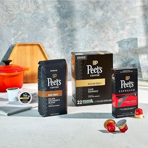 Peet's Coffee, Dark Roast Keurig K-Cup Pods - Major Dickason's Blend 75 Count (1 Box of 75 Pods) thumbnail 8