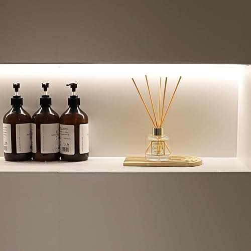 100ml Scent Diffuser with 6 Fiber Sticks, 3.5 oz Reed Diffuser Set Aromatherapy Fragrance Diffusers Air Fresheners for Home Bedroom Bathroom (Coconut) thumbnail 4