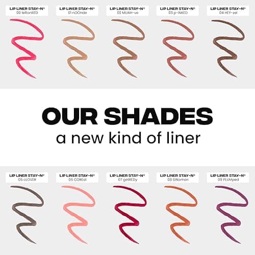 Sacheu Lip Liner STAY-N Peel Off Lip Stain — Long Lasting Matte Lip Tattoo Transfer Proof Lipstain Infused with Hyaluronic Acid & Vitamin E for All Skin Types — Vegan & Cruelty-Free, p-INKED thumbnail 9